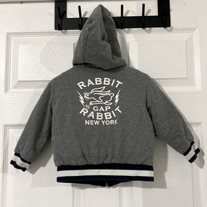 GAP Kids X Sarah Jessica Parker Collection Reversible Plaid Rabbit Jacket